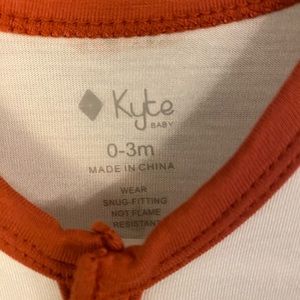 Kyte Baby-fall themed romper-new w/ tags